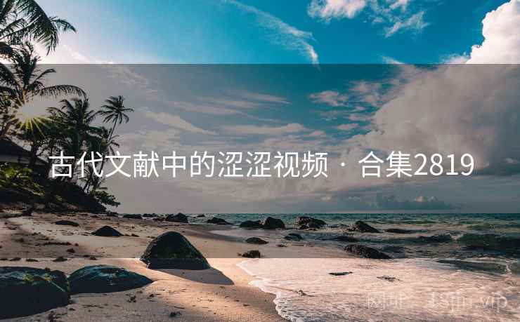 古代文献中的涩涩视频 · 合集2819